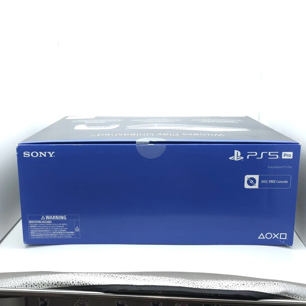 Sony PlayStation 5 Pro Box Only Retail Packaging Manuals Inserts 2TB Resell Box